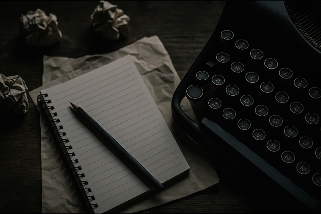 detective writing story