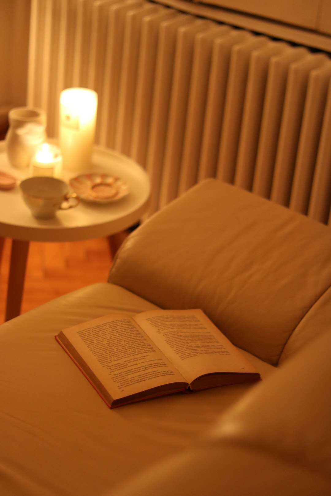 cozy reading nook